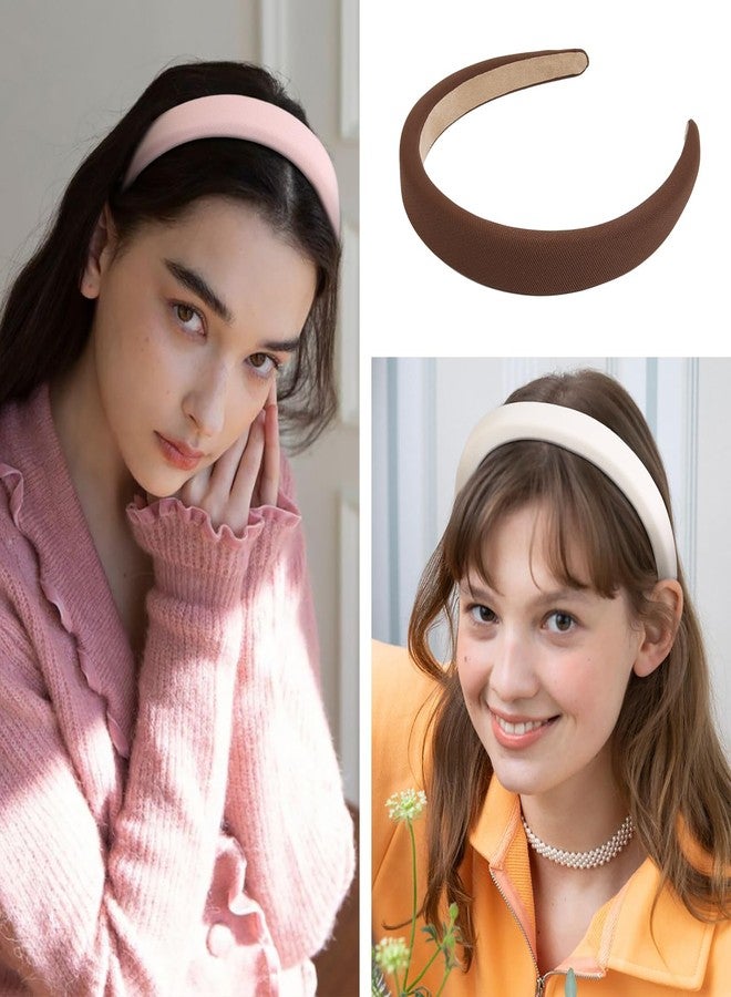AIBFRID Headbands for Women Non Slip Padded Headband Trendy Cute Headbands for Women's Hair 0.8 Inch Comfortable Head Bands Hair Accessories 6PCS - Image 5
